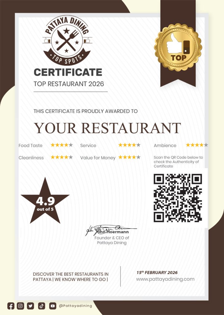 Top Restaurants in Pattaya